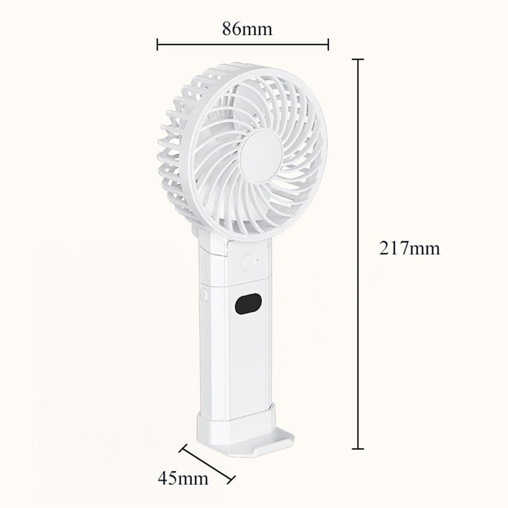 RD10 Foldable Handheld Fan with Power Bank