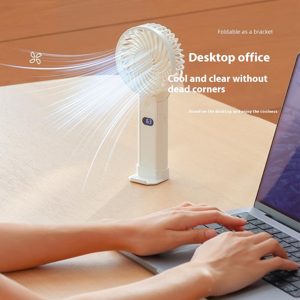 RD10 Foldable Handheld Fan with Power Bank