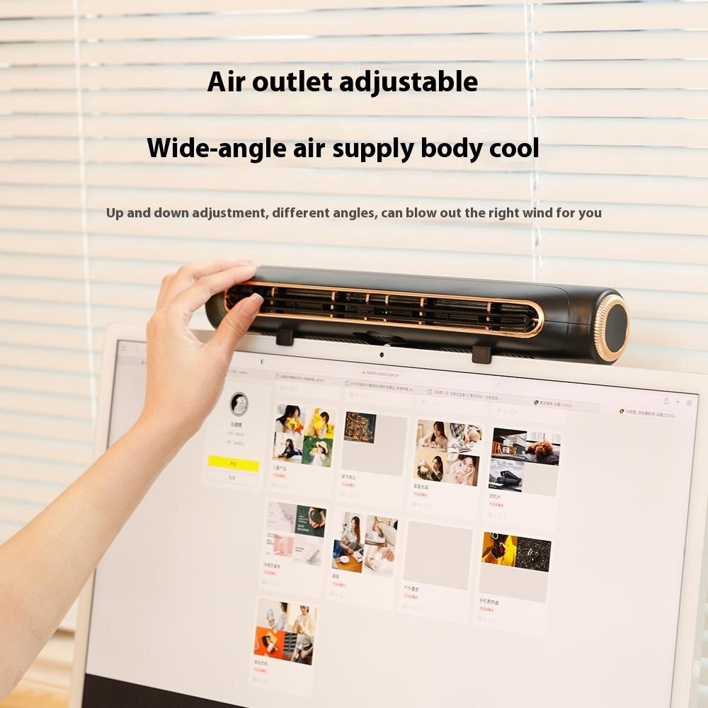 F81 Clip-On Computer Desk Fan