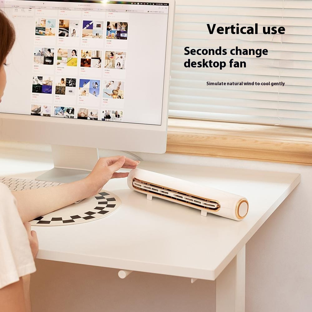F81 Clip-On Computer Desk Fan