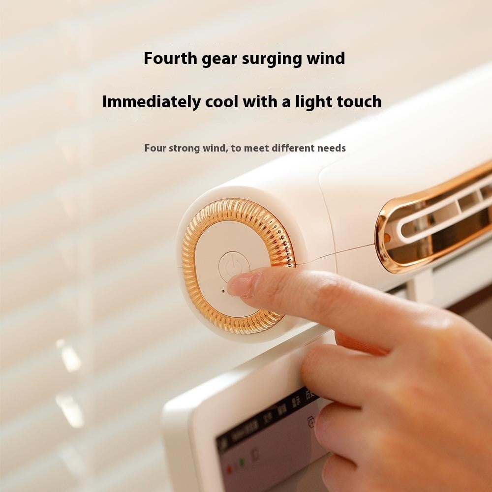 F81 Clip-On Computer Desk Fan
