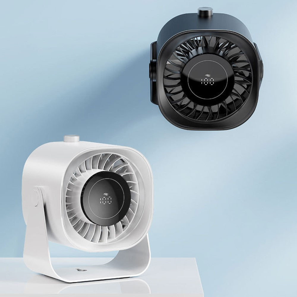F87 Turbo Desktop Fan with Digital Display