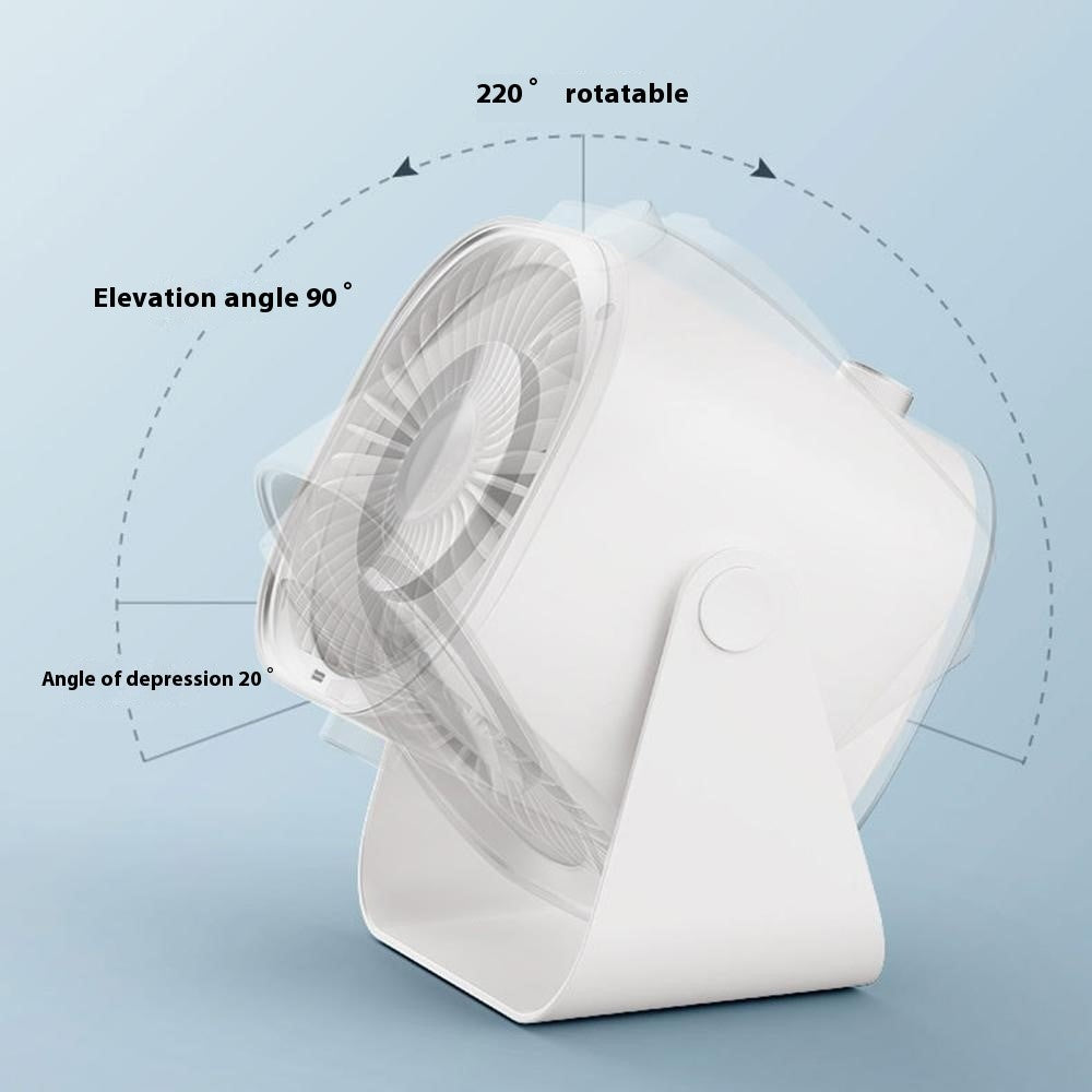 F87 Turbo Desktop Fan with Digital Display