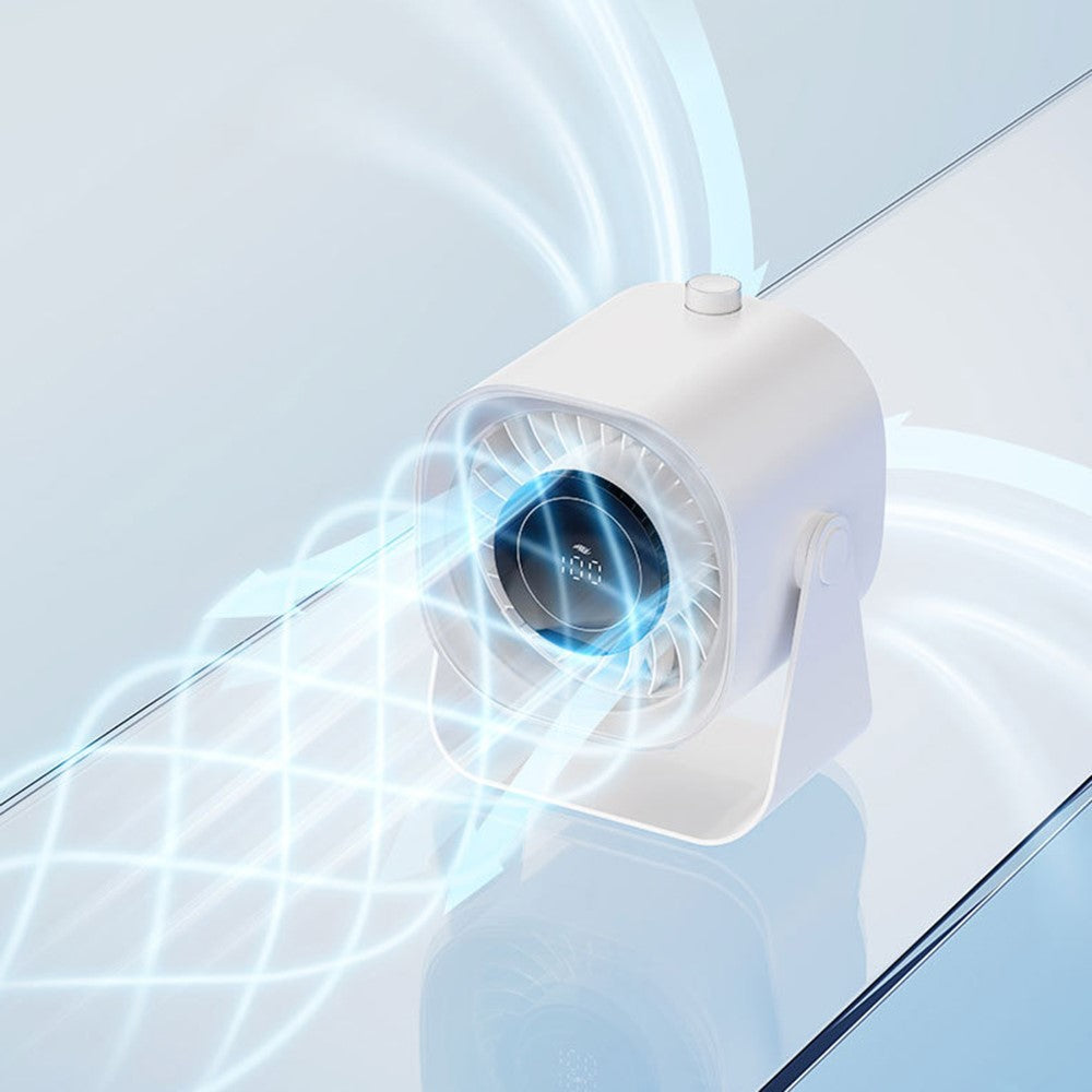 F87 Turbo Desktop Fan with Digital Display
