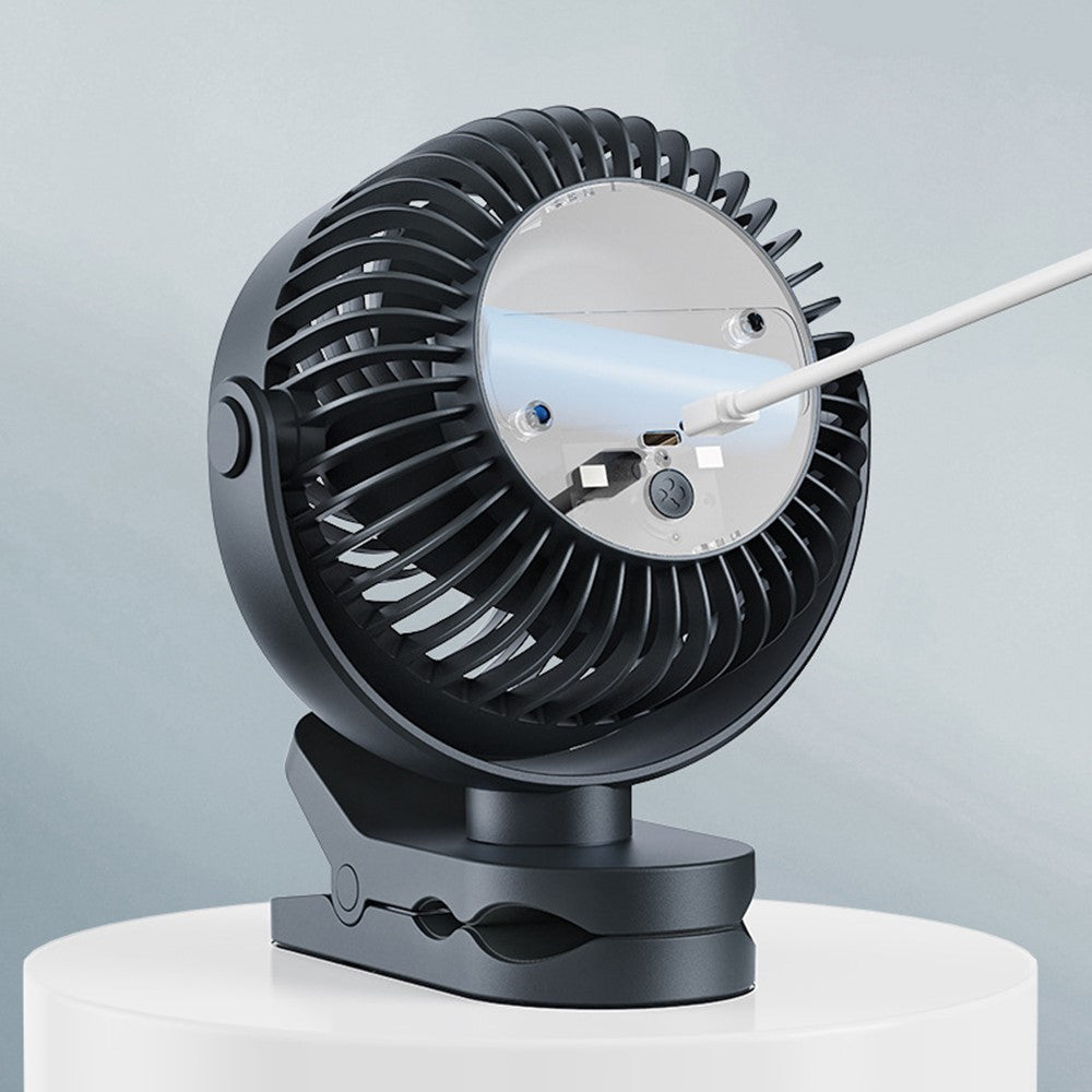 RD23 Clip-On Oscillating Desk Fan