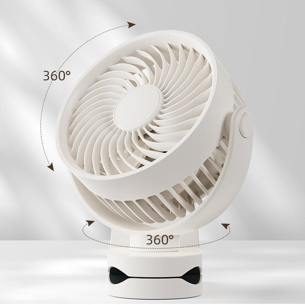 RD23 Clip-On Oscillating Desk Fan