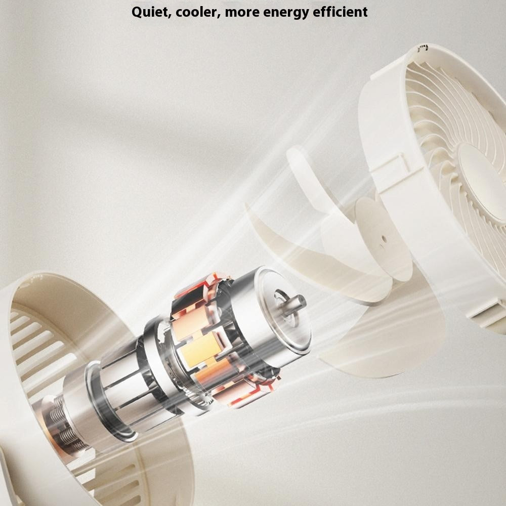 RD23 Clip-On Oscillating Desk Fan
