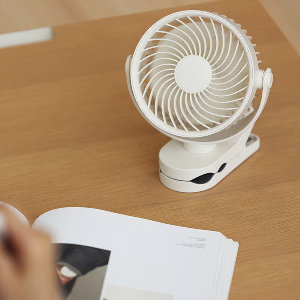 RD23 Clip-On Oscillating Desk Fan