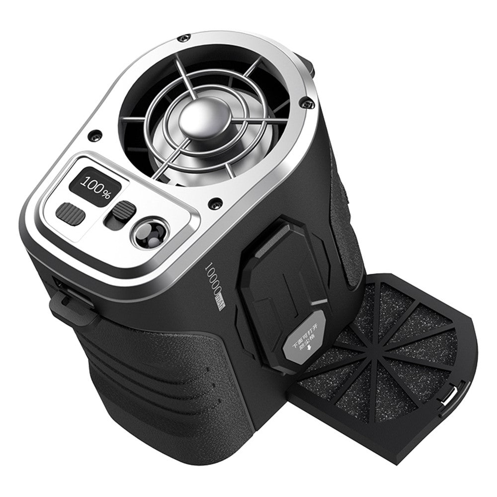G10 Portable Waist Fan with Power Bank & LED Light