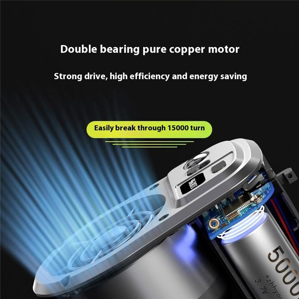 G10 Portable Waist Fan with Power Bank & LED Light