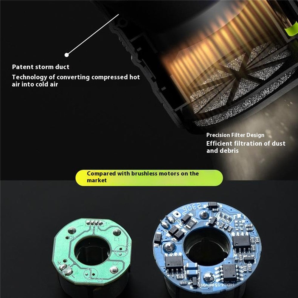 G10 Portable Waist Fan with Power Bank & LED Light
