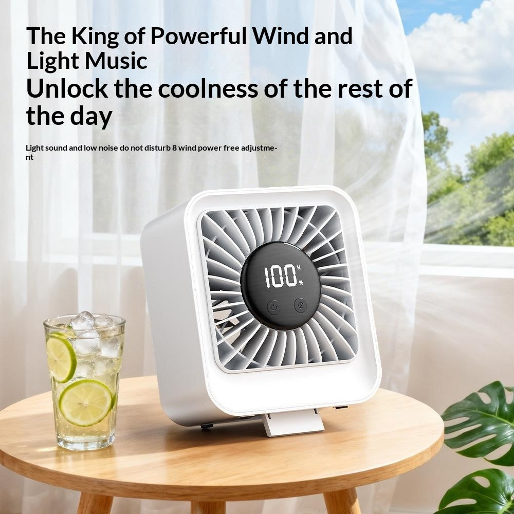 YS-G7 Desktop Fan with LED Display