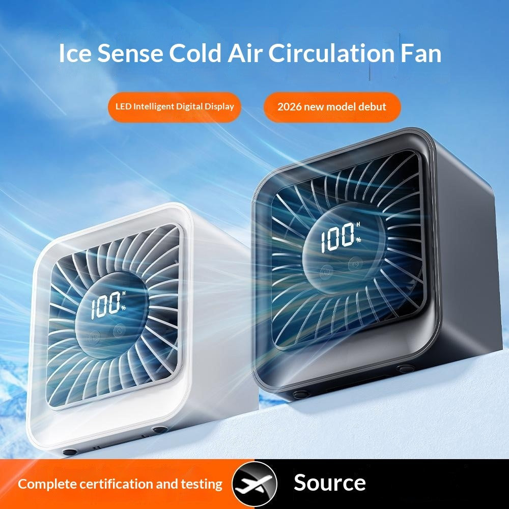 YS-G7 Desktop Fan with LED Display