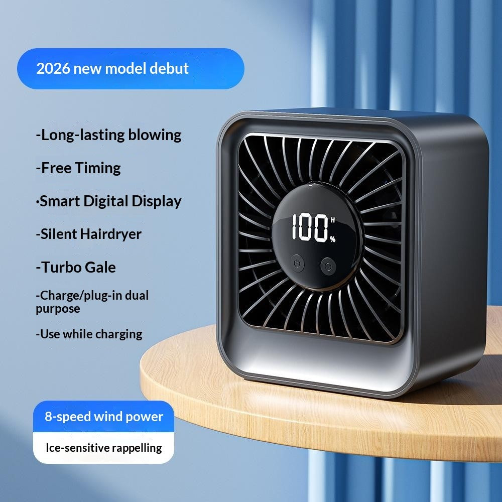 YS-G7 Desktop Fan with LED Display