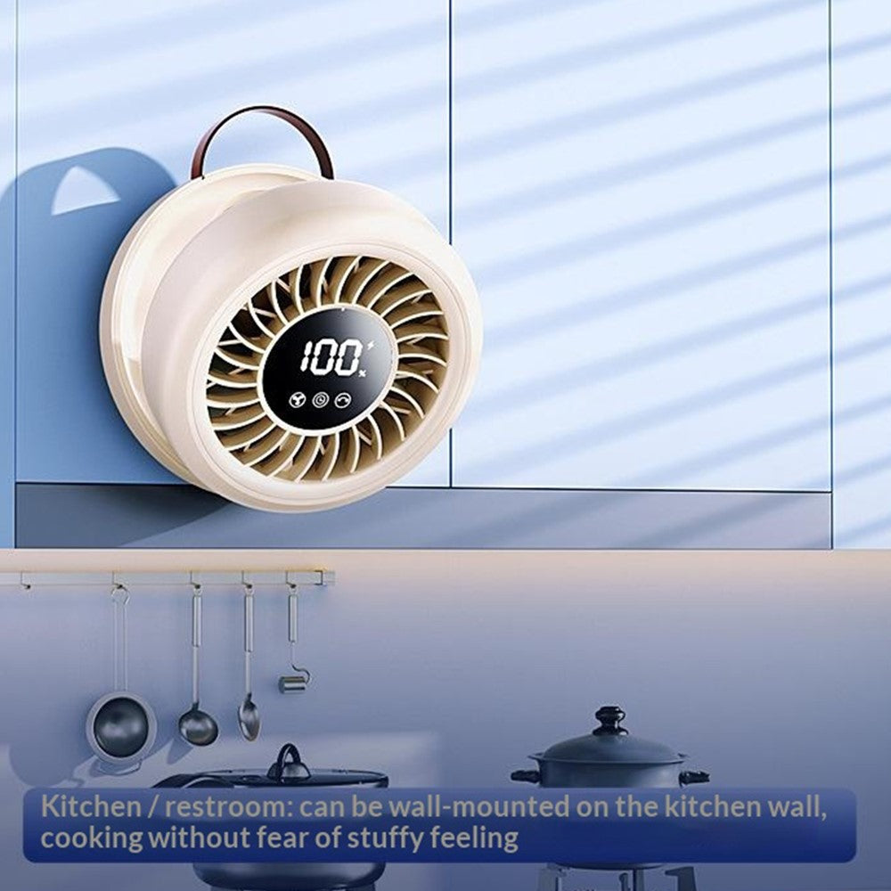 YS-G3 Oscillating Desk & Wall-Mount Fan with Remote