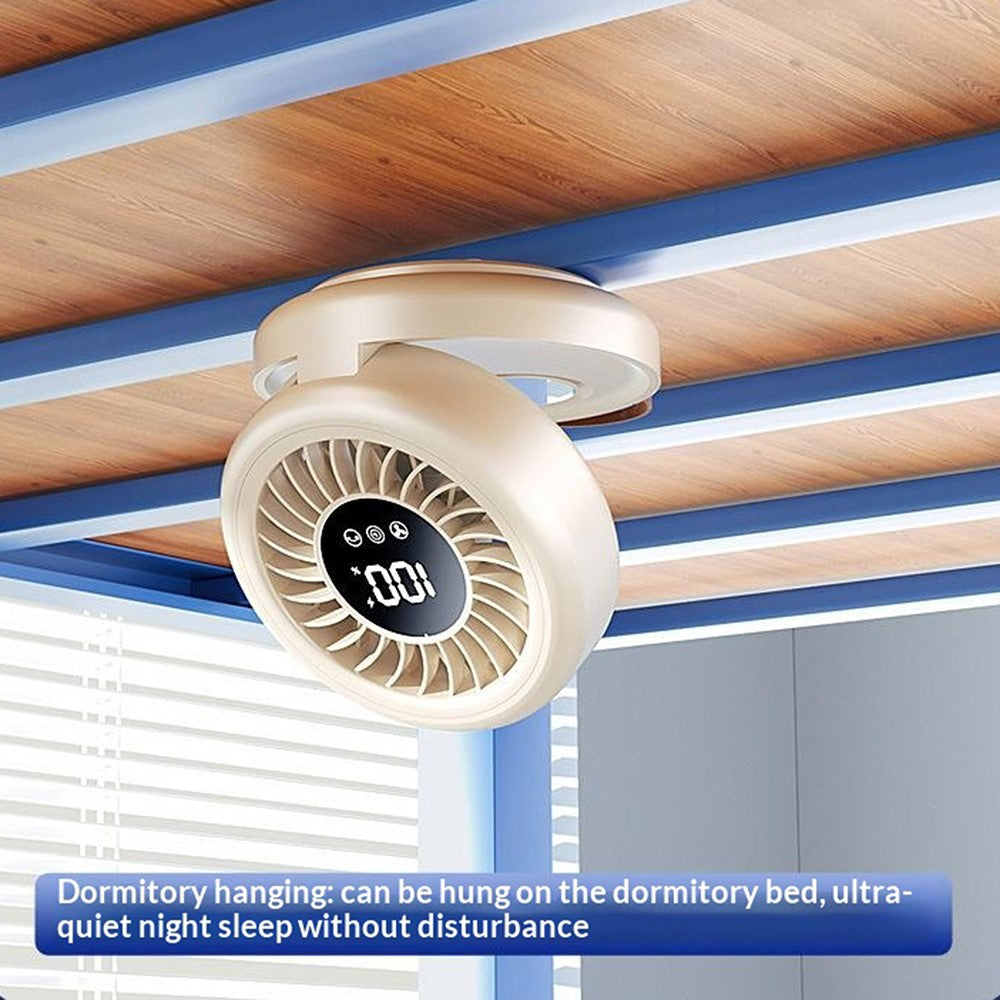 YS-G3 Oscillating Desk & Wall-Mount Fan with Remote