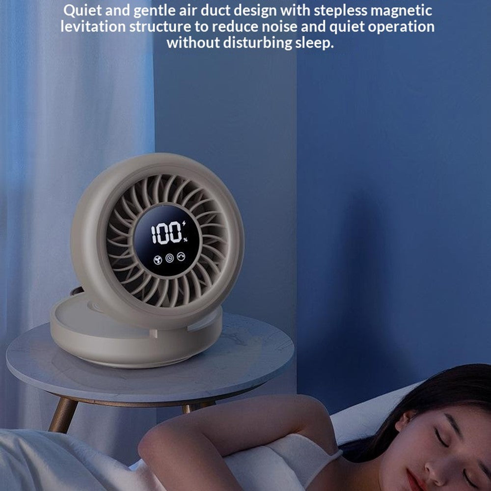 YS-G3 Oscillating Desk & Wall-Mount Fan with Remote