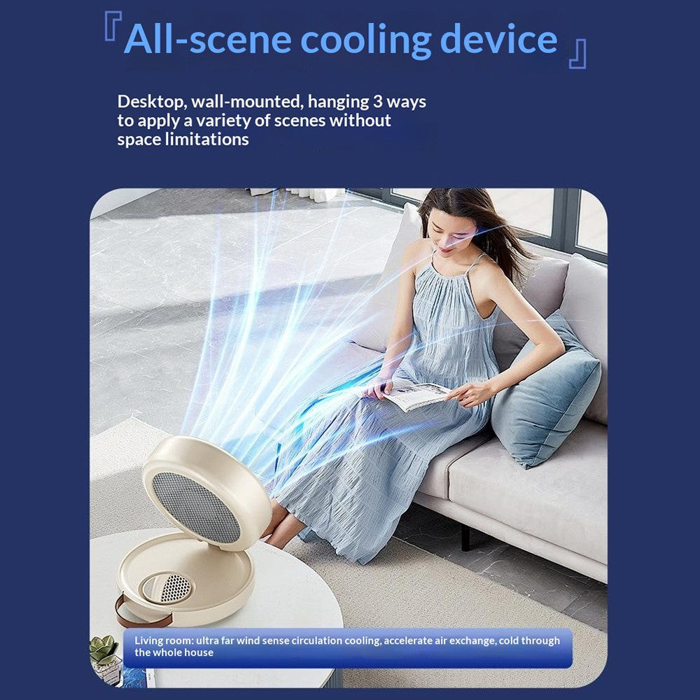 YS-G3 Oscillating Desk & Wall-Mount Fan with Remote