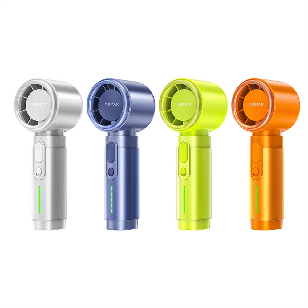 REMAX RS-SF23 Handheld Fan 5 Speed Adjustable 3000mAh Rechargeable Portable Mini Fan with LED Display