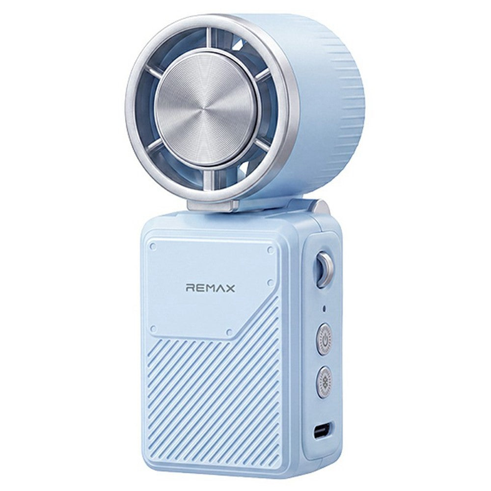 REMAX RS-SF35 Mini Foldable Cooling Fan 3000mAh Portable Desktop Handheld Fan for Travel Outdoor