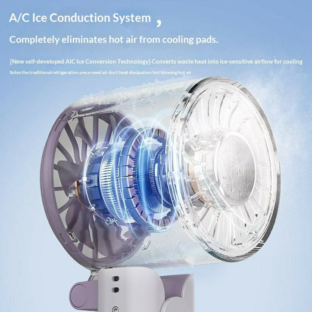 Mini Folding Ice-Cooling Fan
