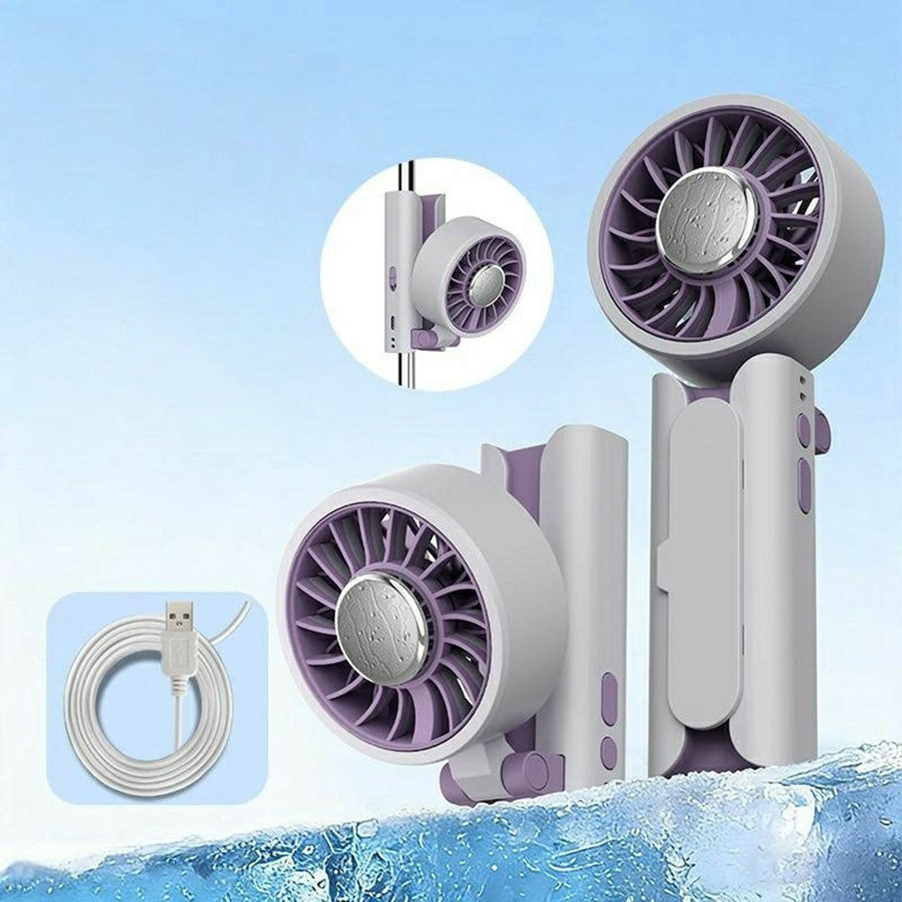 Mini Folding Ice-Cooling Fan
