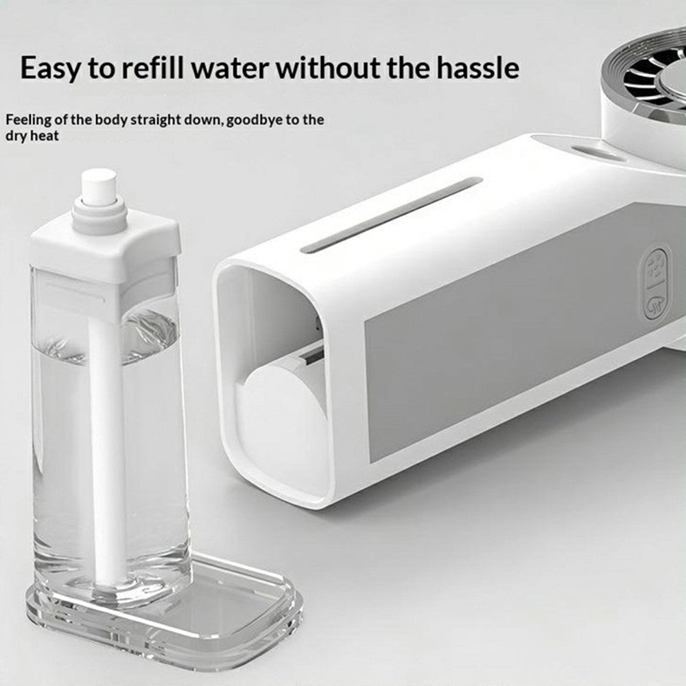 Handheld Ice Mist Spray Fan