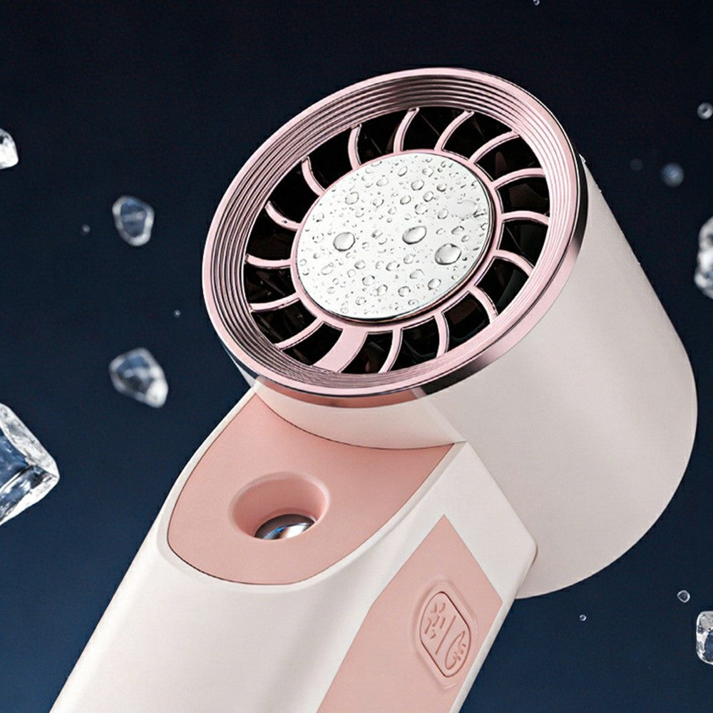 Handheld Ice Mist Spray Fan