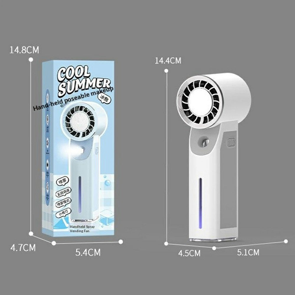 Handheld Ice Mist Spray Fan