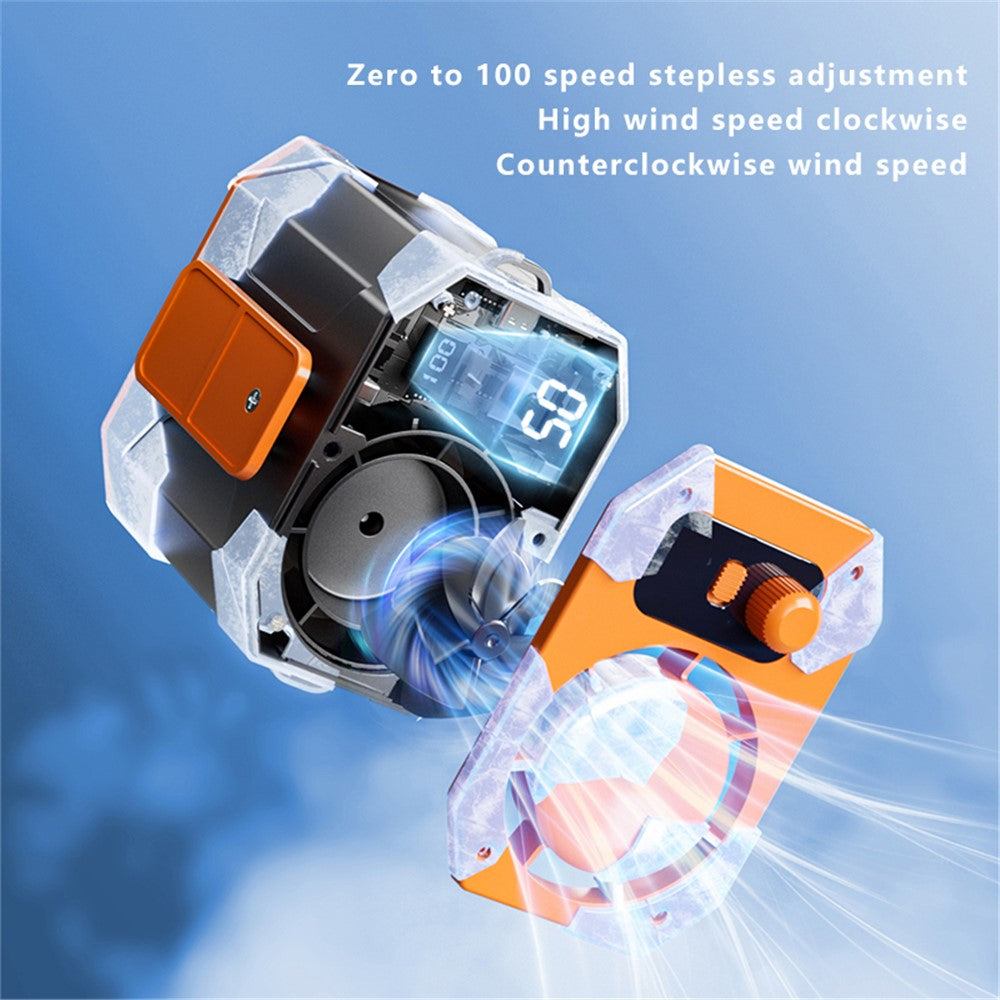 T28 Stepless Neck Fan with Back Clip