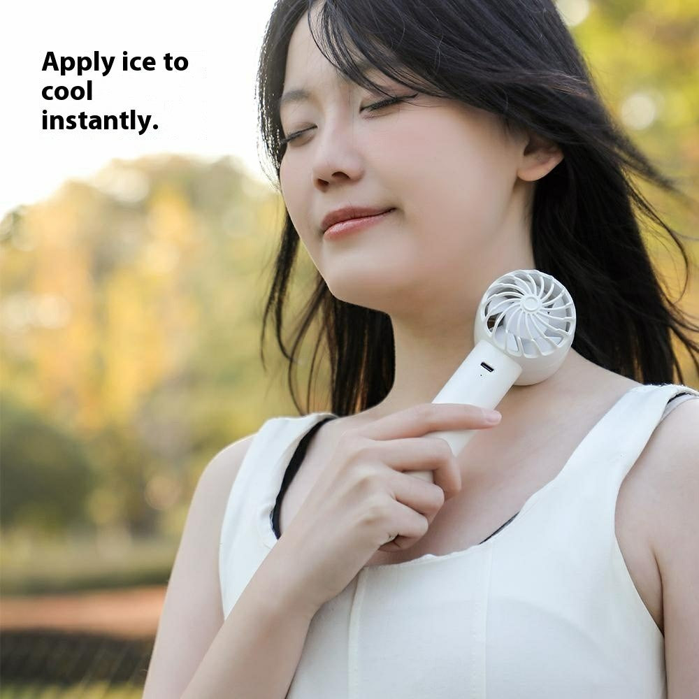 L05 Mini Handheld Fan with Cold Compress