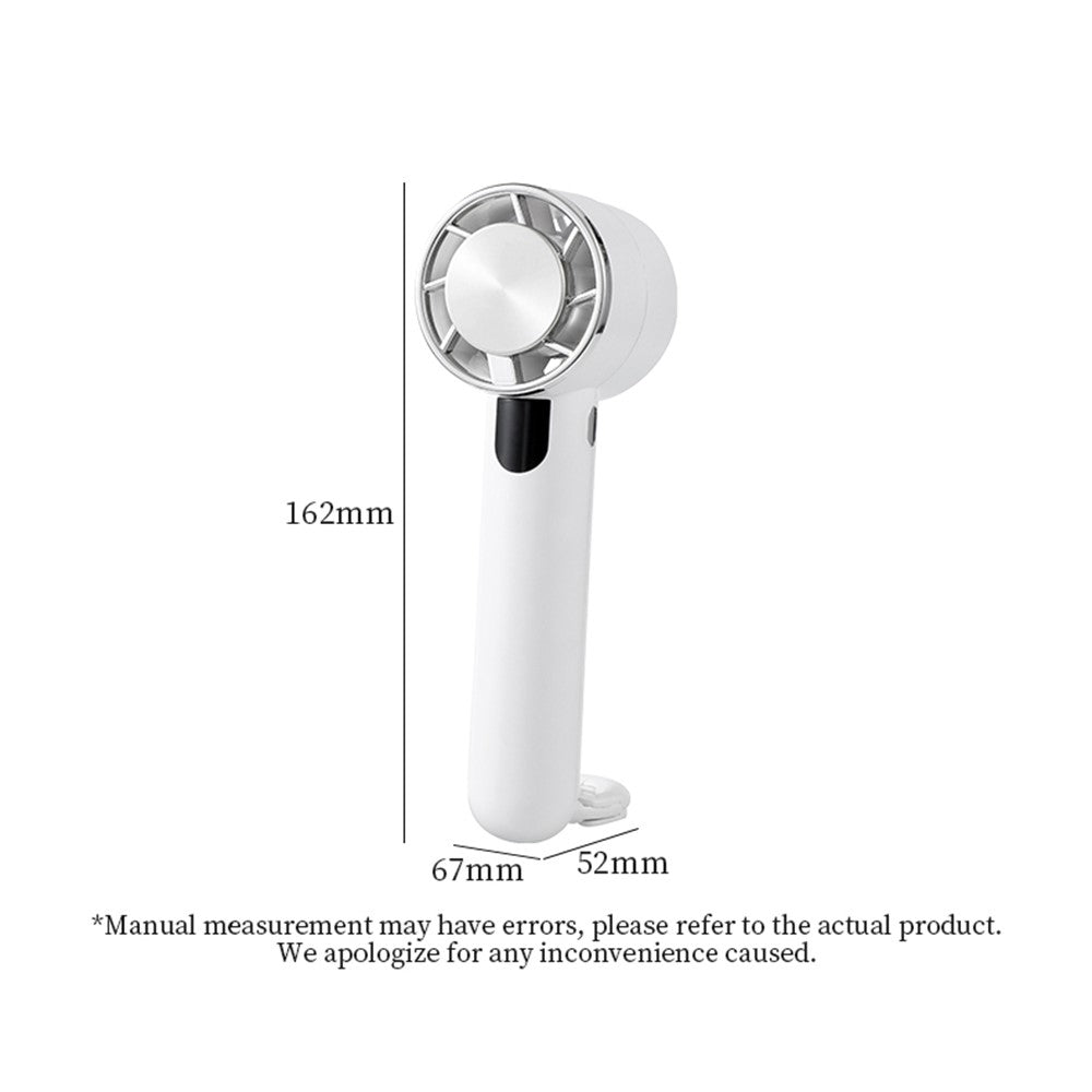 U-32 Handheld & Desktop Mini Fan with Digital Display