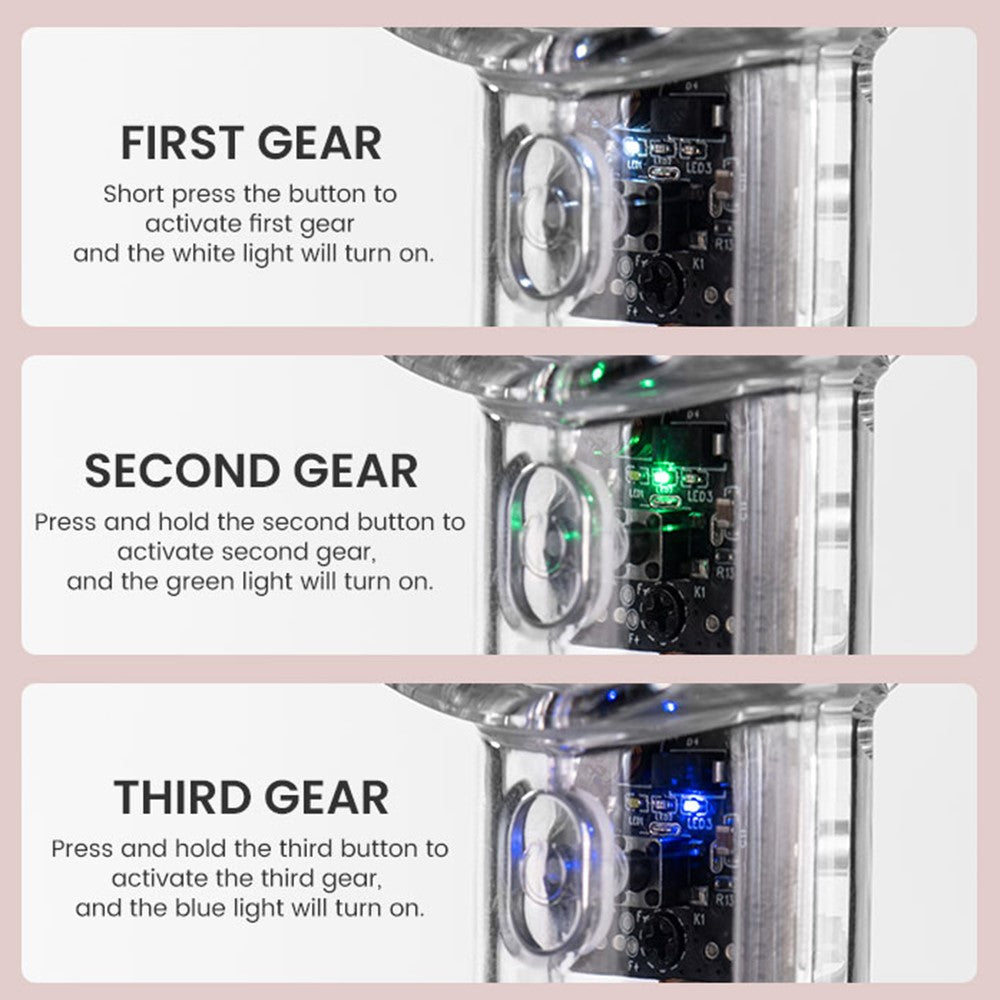 WT-T29 Transparent Mini Handheld Fan