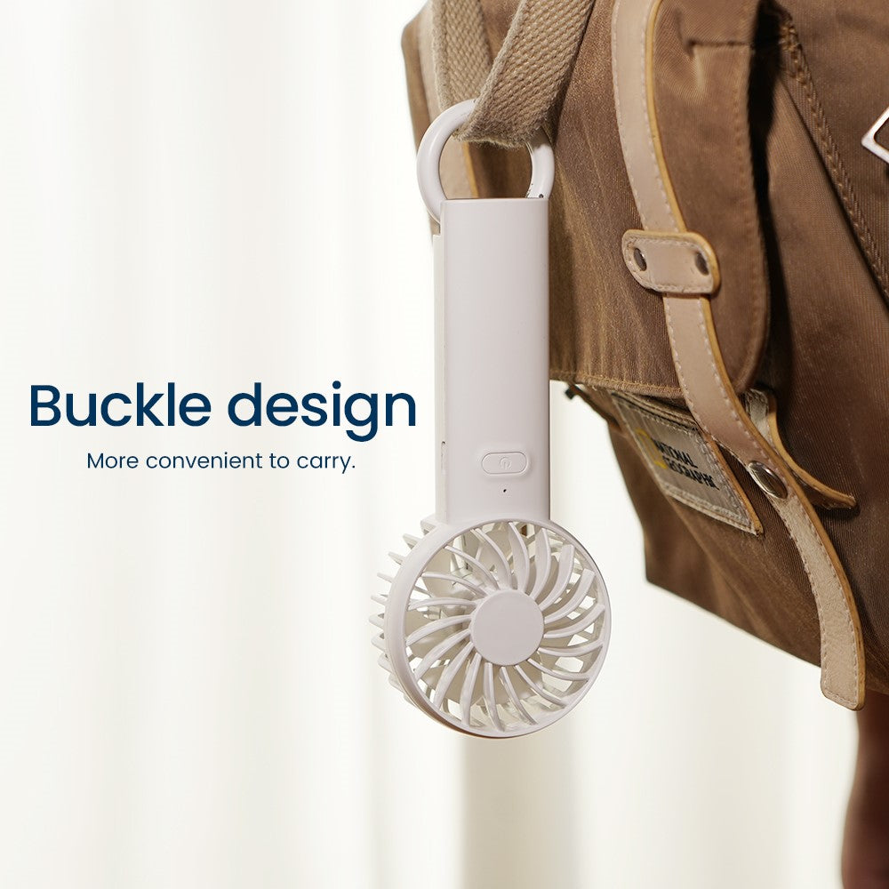 F99 Handheld & Desktop Fan with Buckle