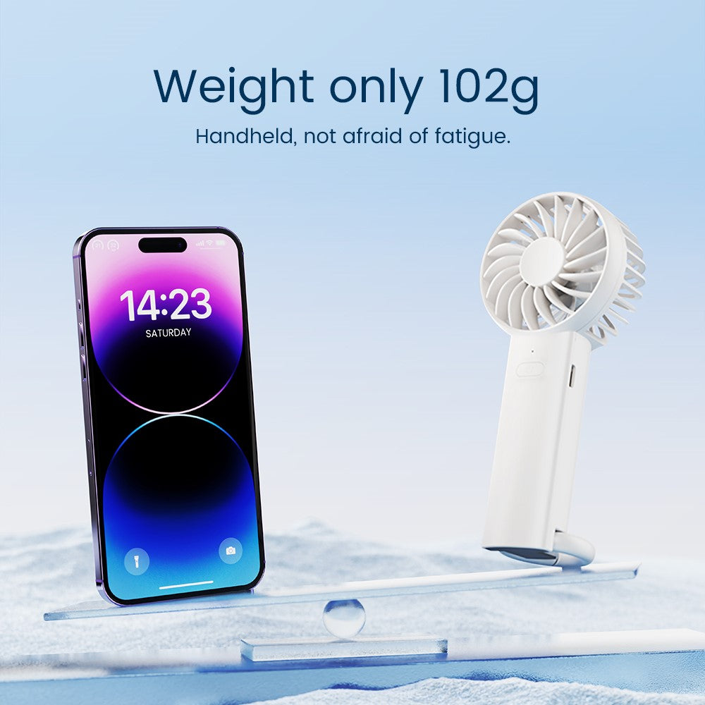 F99 Handheld & Desktop Fan with Buckle