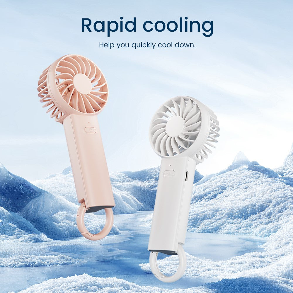 F99 Handheld & Desktop Fan with Buckle
