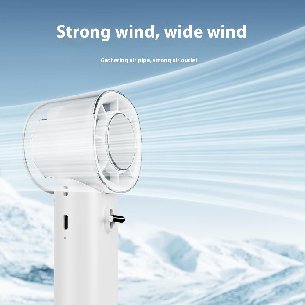 G10 Turbo Bladeless Folding Fan with Cold Compress