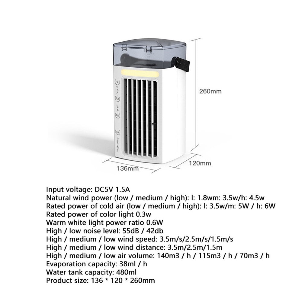CF-002T Desktop Air Cooler & Humidifier