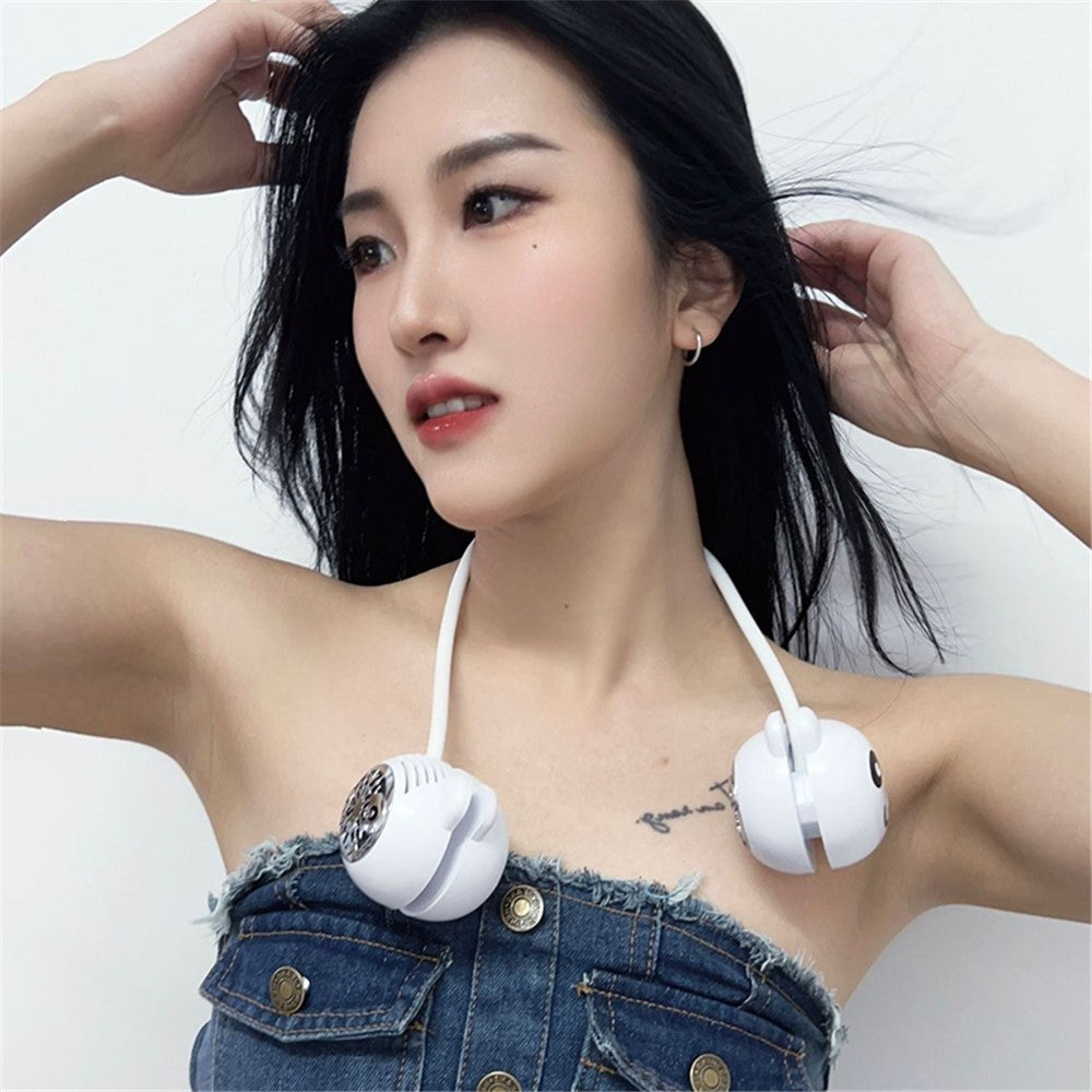 C16 Panda Foldable Neck Fan for Kids