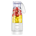 Portable Rechargeable Juicer – 450ml Stainless Steel Blender, BPA-Free (YESIDO EC17)