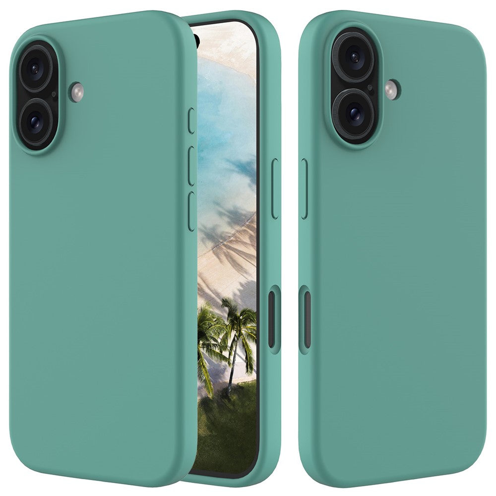 iPhone 16 Liquid Silicone Case with Soft Lining
