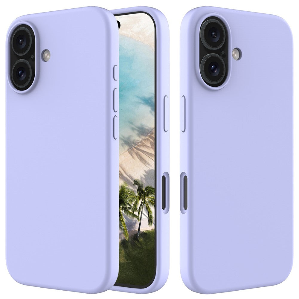 iPhone 16 Liquid Silicone Case with Soft Lining