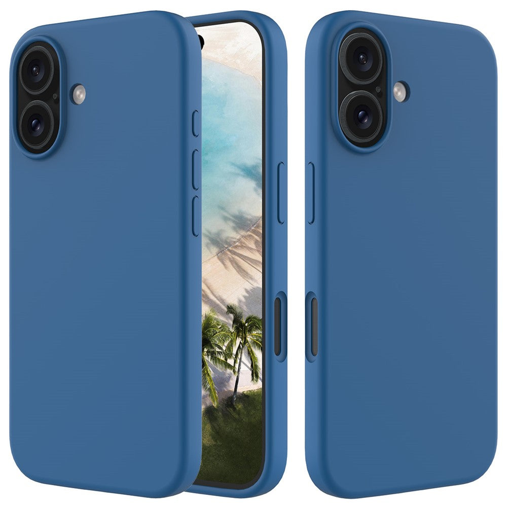 iPhone 16 Liquid Silicone Case with Soft Lining
