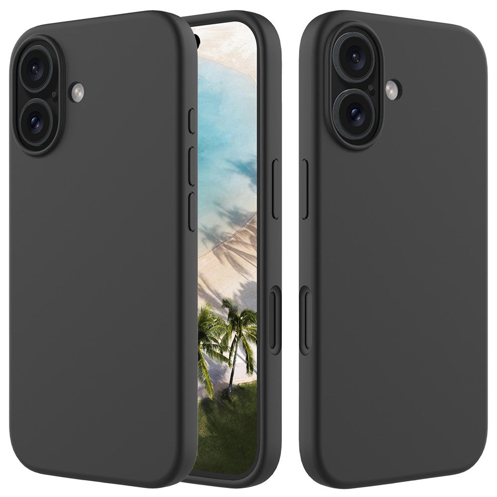iPhone 16 Liquid Silicone Case with Soft Lining
