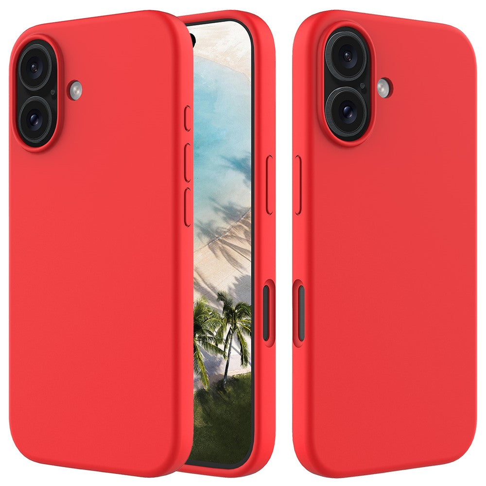 iPhone 16 Liquid Silicone Case with Soft Lining
