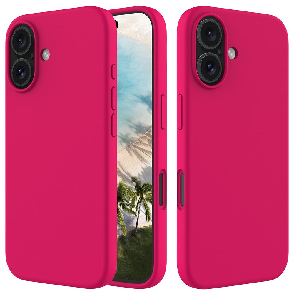 iPhone 16 Liquid Silicone Case with Soft Lining