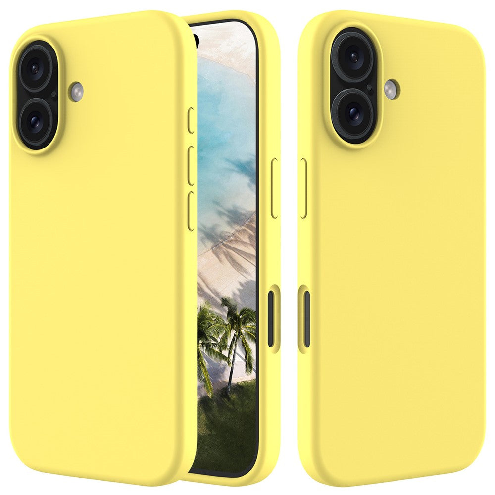 iPhone 16 Liquid Silicone Case with Soft Lining