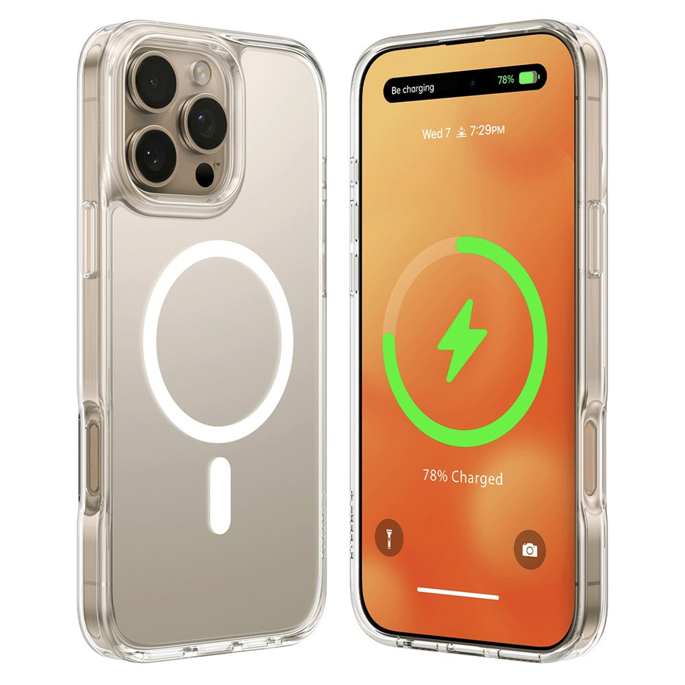 TORRAS Guardian-Mag Series For iPhone 16 Pro Case Compatible with MagSafe TPU Phone Cover