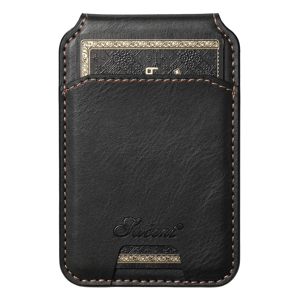 SUTENI H15 For iPhone 16 Pro Max Magnetic Case Detachable Card Holder Phone Cover
