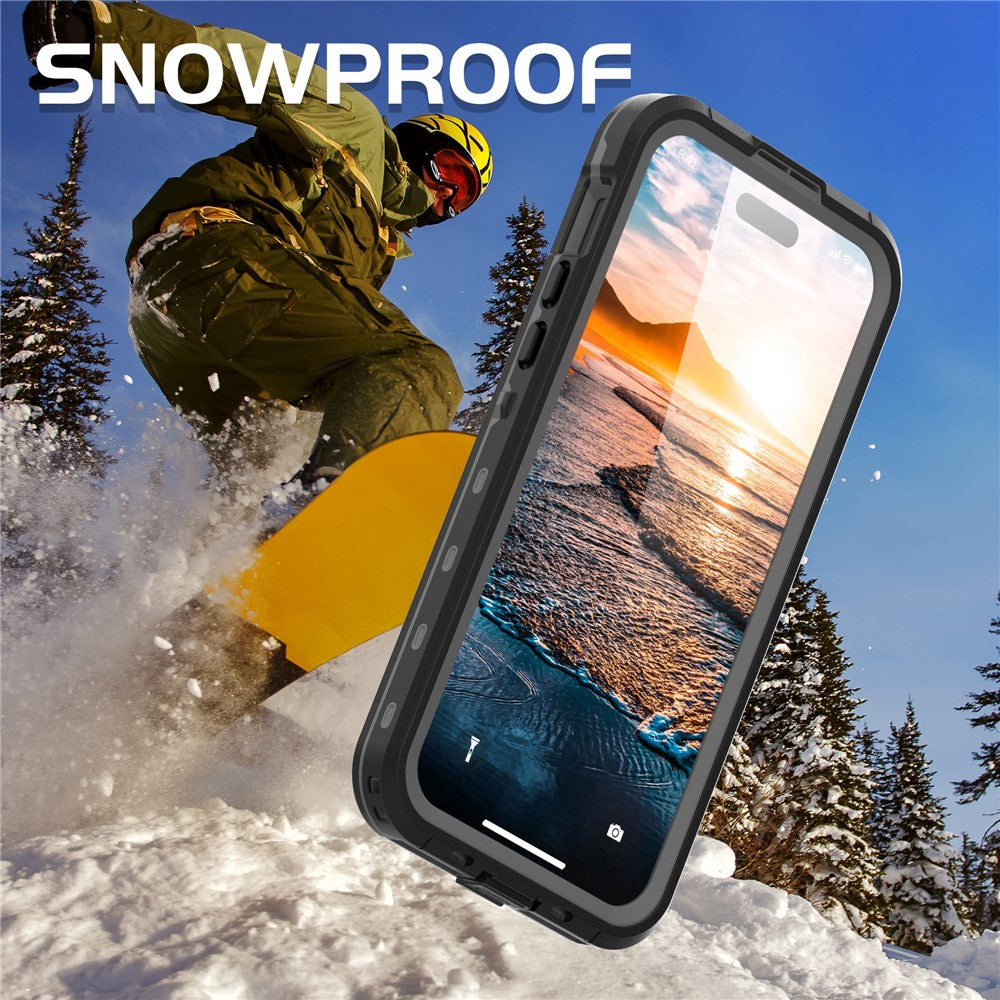 REDPEPPER Dot+ Series For iPhone 15 Phone Case Compatible with MagSafe IP68 Waterproof Clear Phone Cover